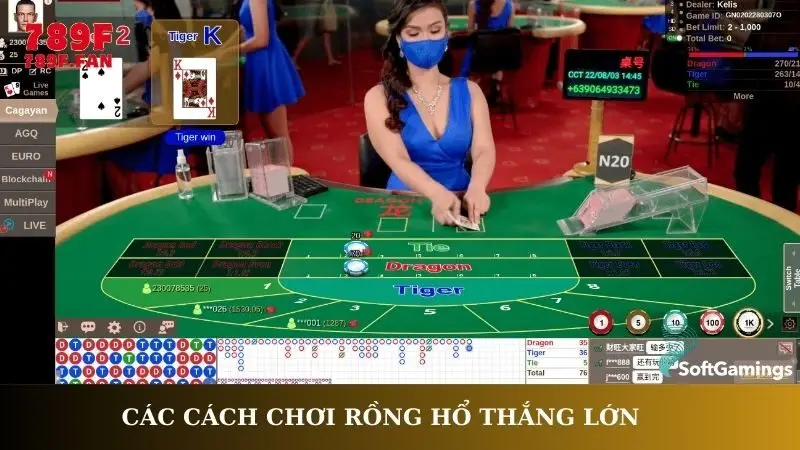 Các cách chơi rồng hổ thắng lớn