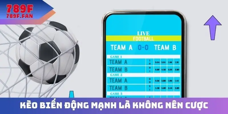 Kèo biến động mạnh là những loại kèo nào không nên cược